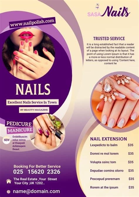 Nail Studio Service Example 3